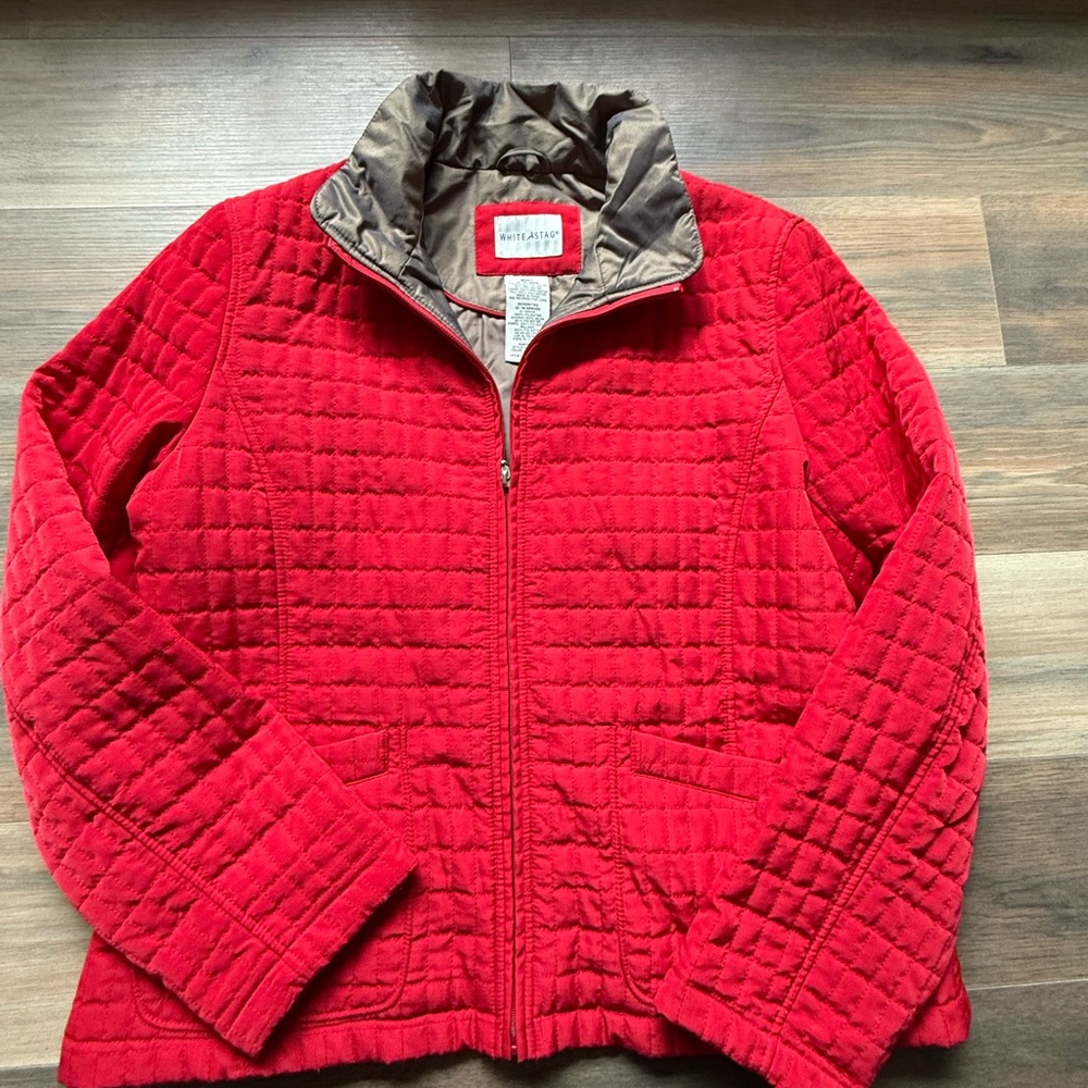 White Stag Red and Tan Jacket size 12/14